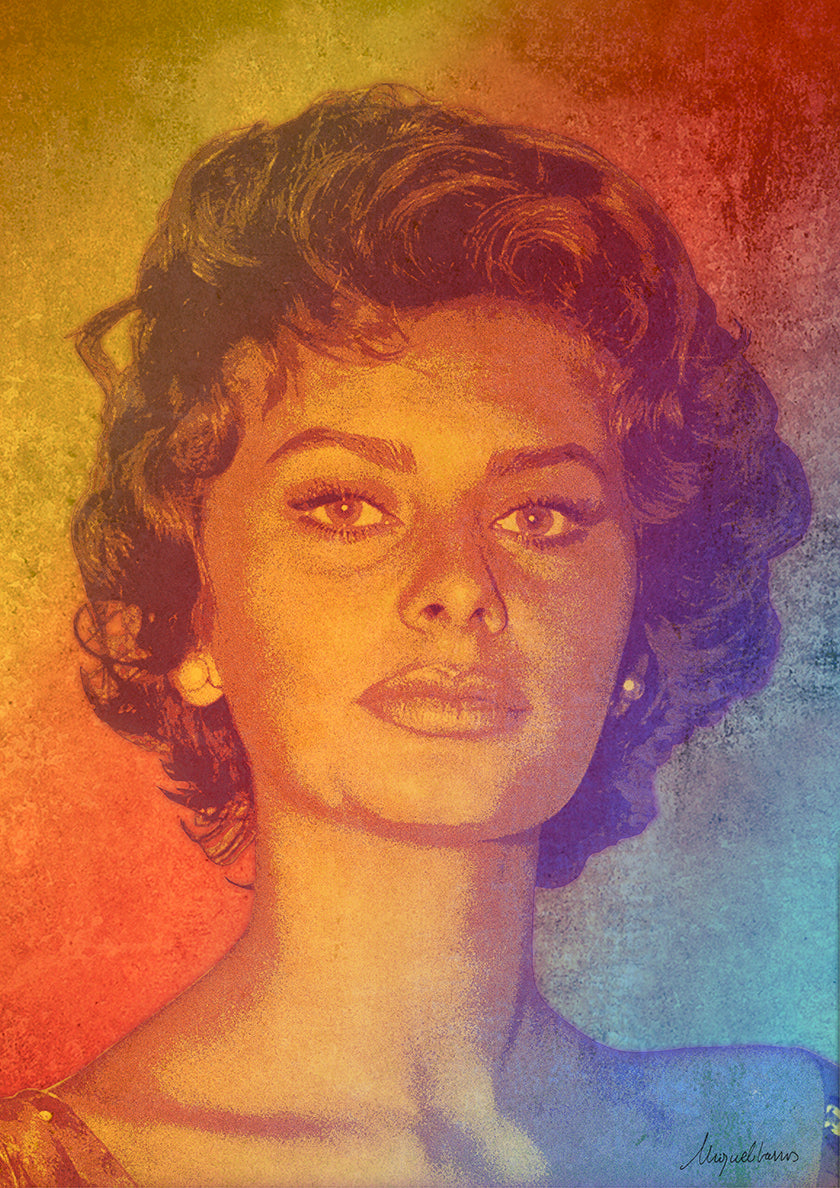 Sophia Loren Portrait