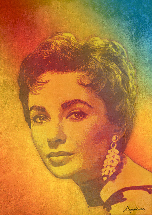 Elizabeth Taylor Portrait