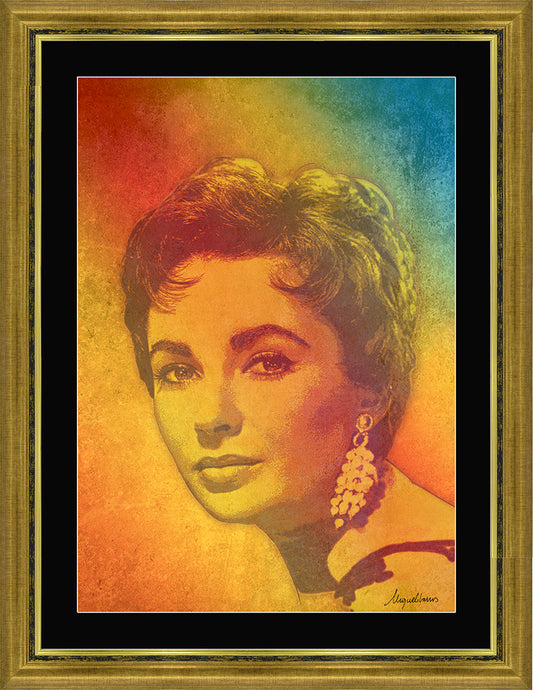 Elizabeth Taylor Portrait